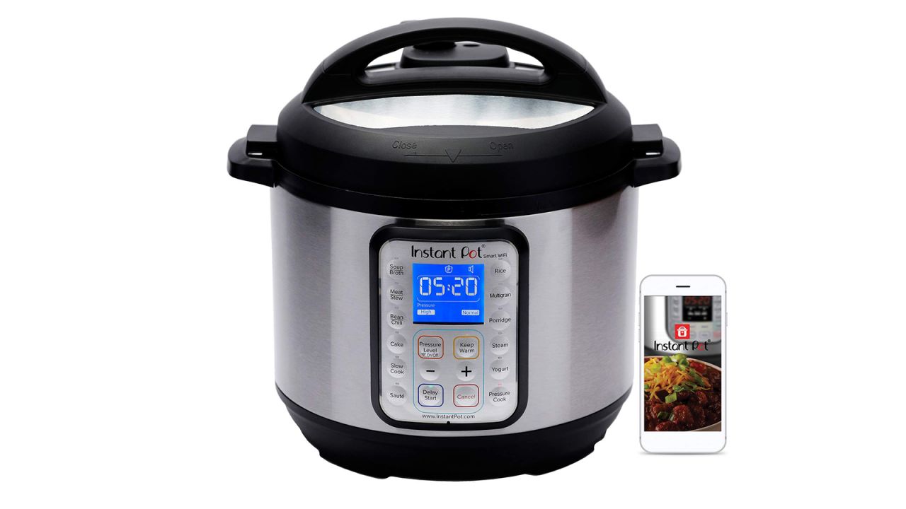 <strong>Instant Pot Smart WiFi 6 Quart Multi-use Electric Pressure ($119.99, originally $149.95; </strong><a href="https://amzn.to/2T0Ffrw" target="_blank" target="_blank"><strong>amazon.com</strong></a><strong>) </strong>