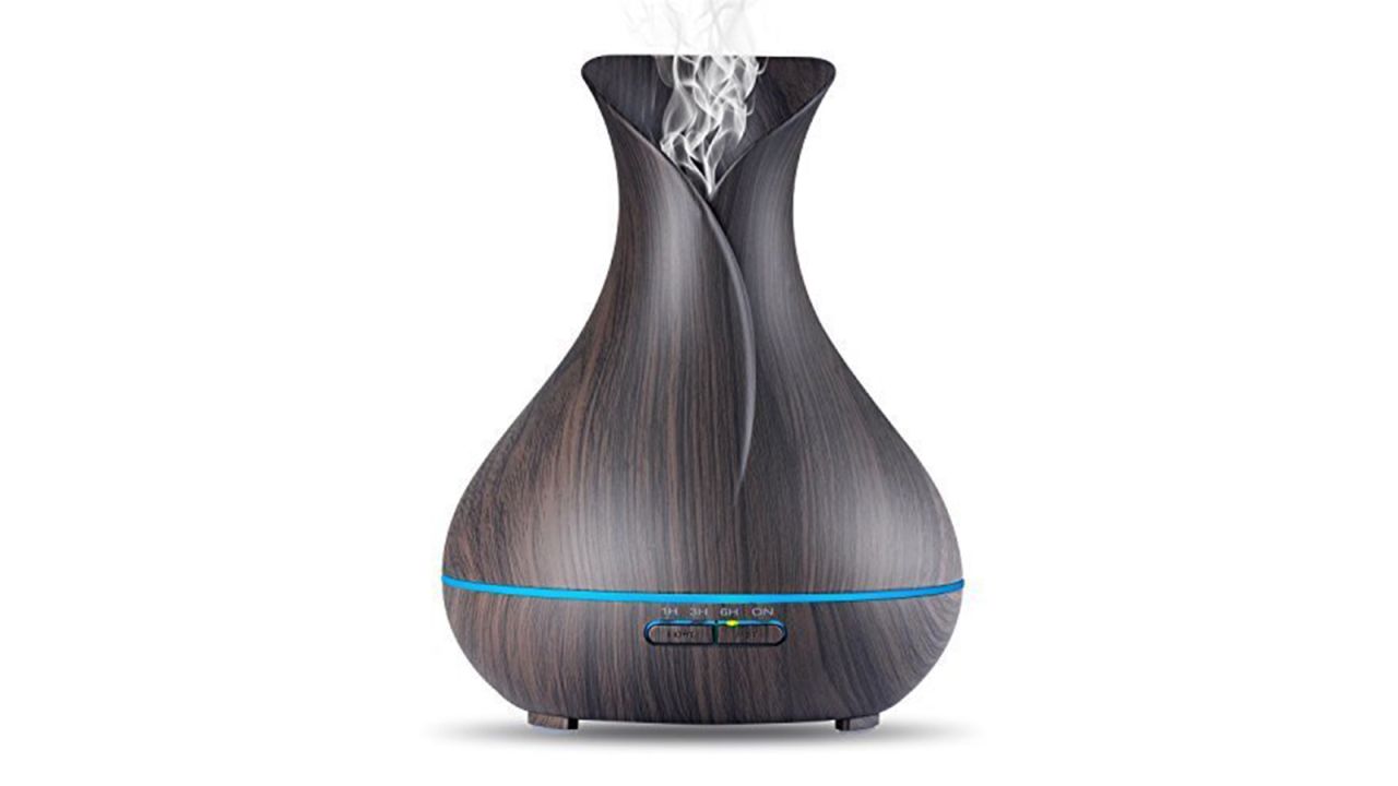 <strong>OliveTech Aroma Essential Oil Diffuser, 400ml ($28.04, originally $36.99; </strong><a href="https://amzn.to/2V53Sko" target="_blank" target="_blank"><strong>amazon.com</strong></a><strong>)</strong>