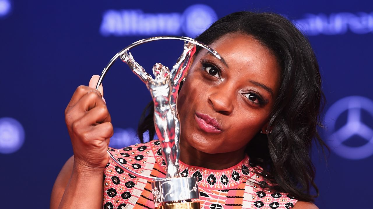 Biles was named Laureus World Sportswoman of the Year.