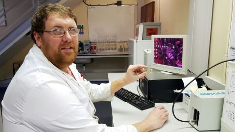 Damion Corrigan of the University of Strathclyde is one of the researchers who developed the test.