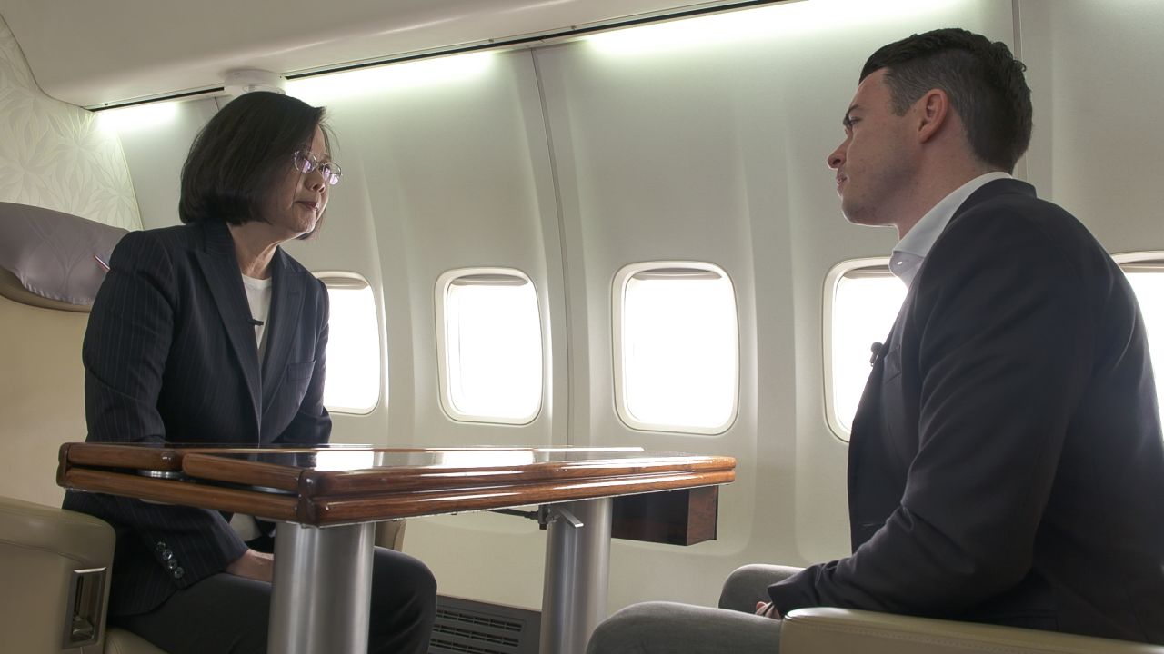 Taiwan President Tsai Ing-wen tells CNN's Matt Rivers she intends to run for another term in 2020.