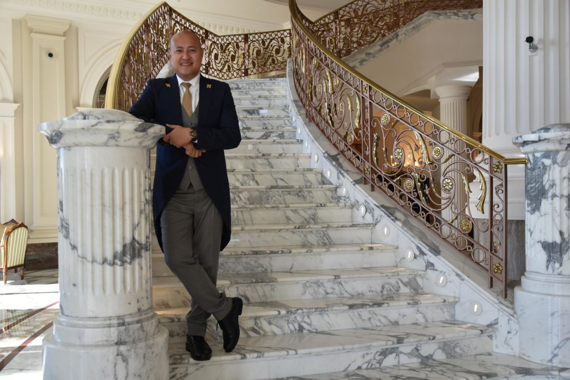 Harold Abonitalla, chief concierge of Habtoor Palace