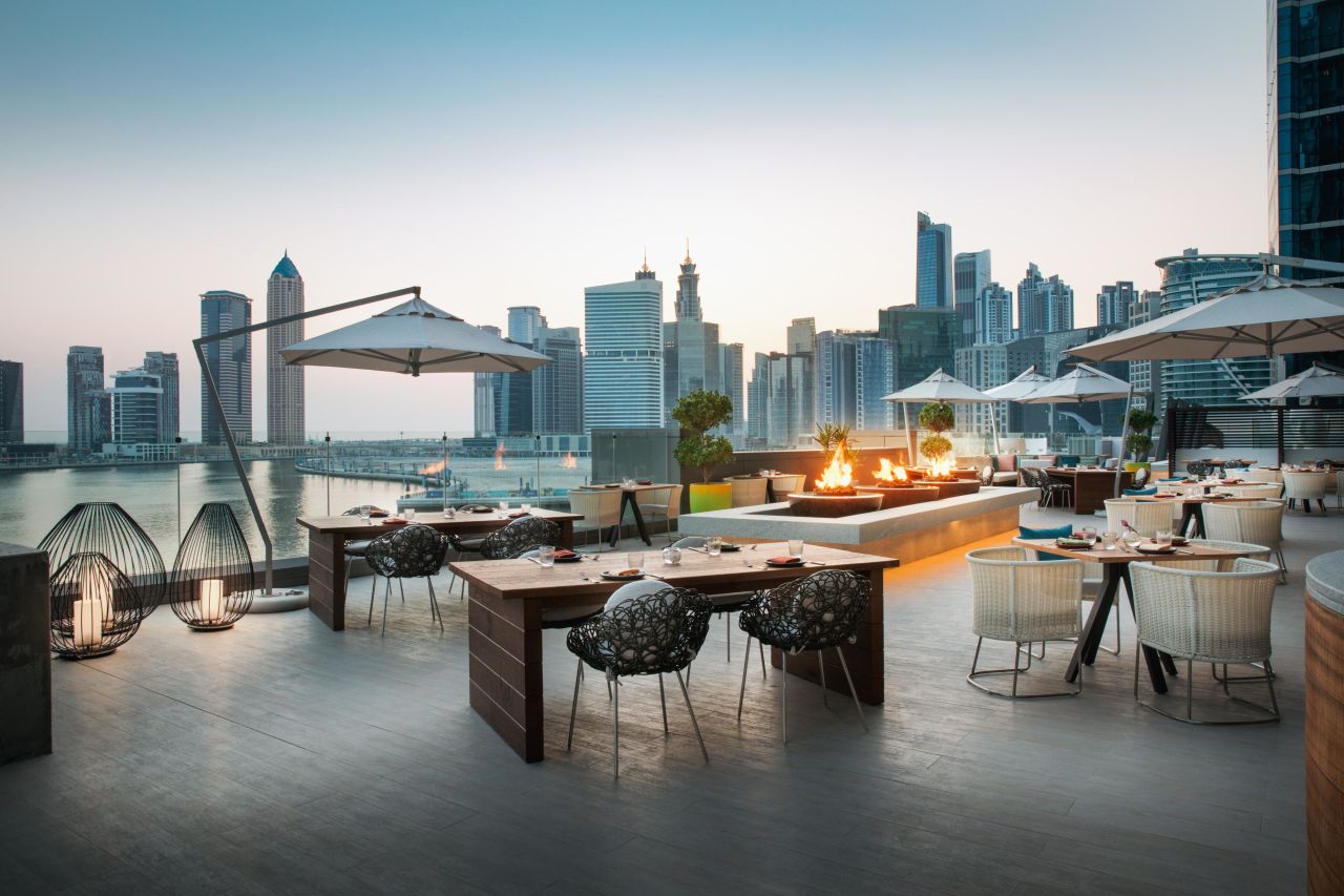 <strong>Renaissance Downtown Dubai</strong> -- Located in the city center with rooftop views of Dubai's skyline, Renaissance Downtown is undeniably stylish. Foodies especially rejoice as it hosts three restaurants run by celebrity chefs Masaharu Morimoto, David Myers and Mohanad Alshamali.