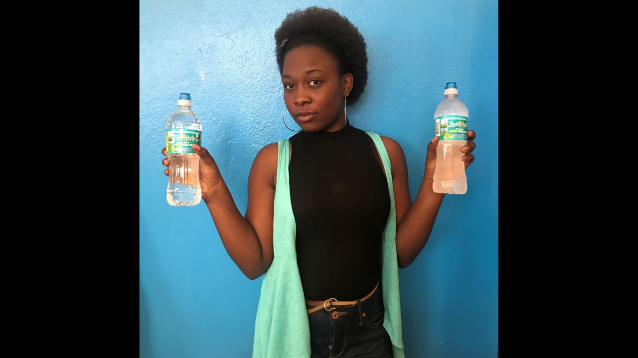 "Because of the situation of my country I have a headache every day. I feel so sad when I witness the bad choices being made and how we are killing the future of our children," Bianca Lucien wrote.