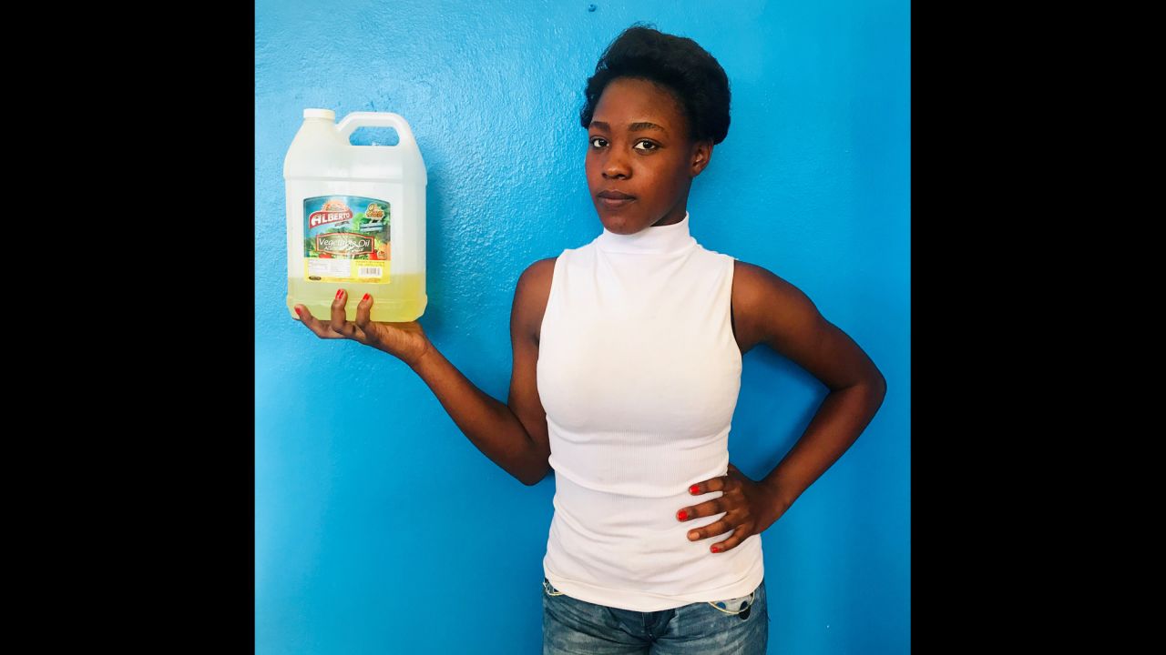 "During these past 10 days I don't feel at peace. I feel traumatized and afraid. In my neighborhood it's like a desert; we don't have any water to drink. I am going through a very bad time, like everyone else. I hope everything returns to normal soon," Melanca Lucien wrote.
