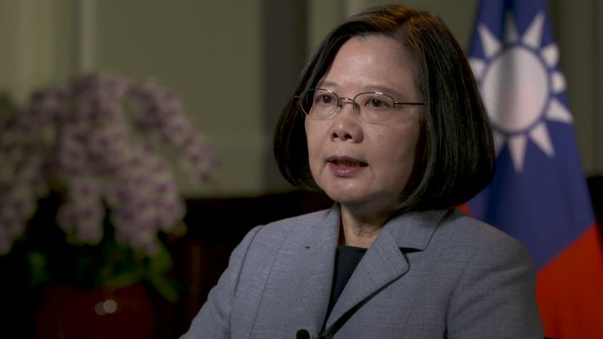 Tsai Ing-wen taiwan president rivers pkg