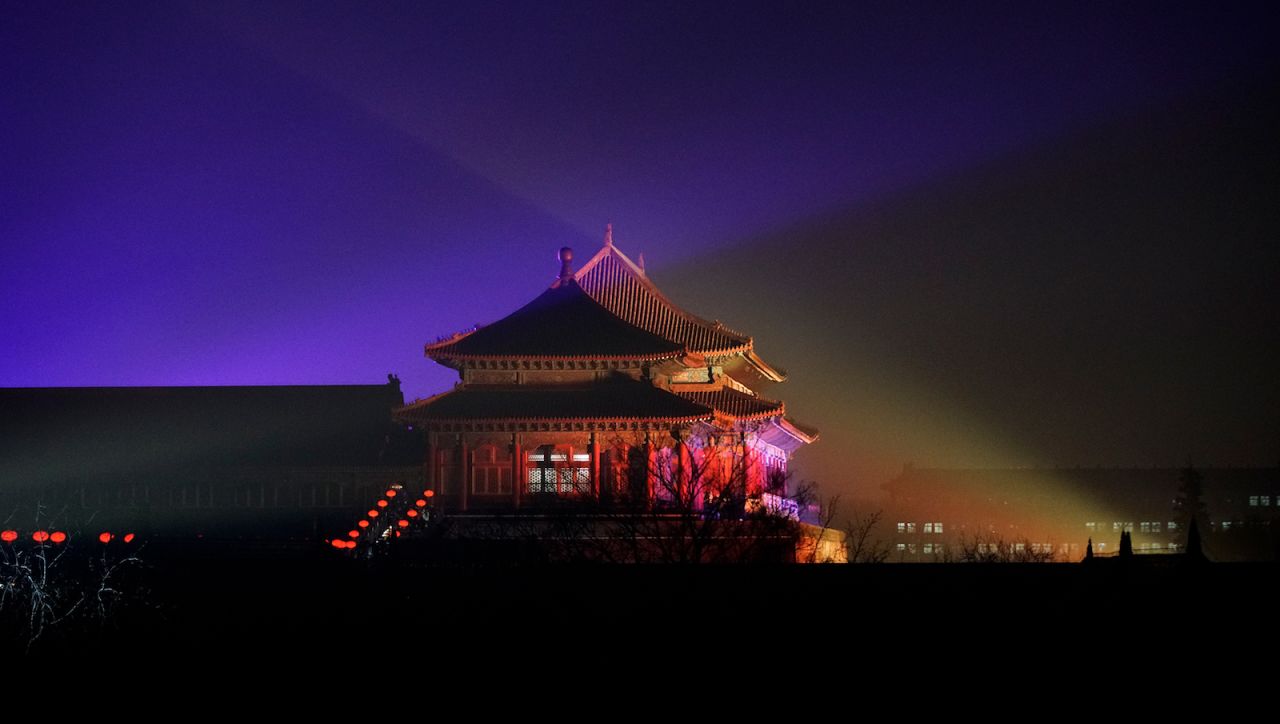 <strong>Trial run: </strong>"We want to pass on that tradition and light up the ancient architecture to give people more festival experiences," says Shan Jixiang, director of the Palace Museum. "Tonight is a trial. If the feedback is positive, there will be more events like this."