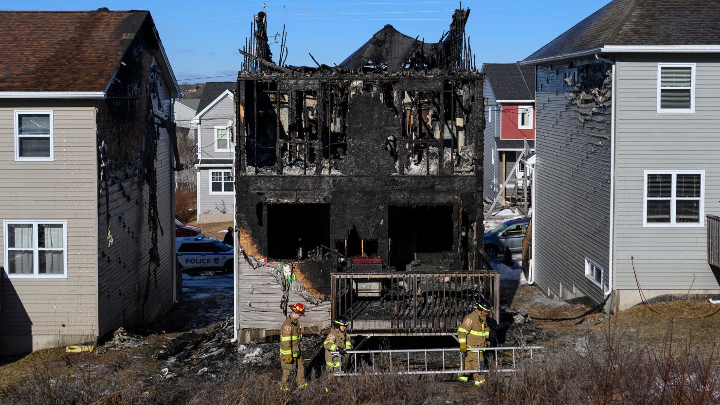 All seven of the Barho children died in a fire at this home in Halifax.