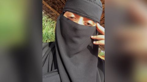 The women shared selfies they'd taken of their life before they fled. They wore niqabs in public from the age of 11 and at home were told to wear long gowns, so as not to tempt their brothers. 