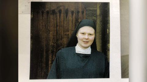 An undated image of former nun Laurence Poujade, who now helps abuse victims.
