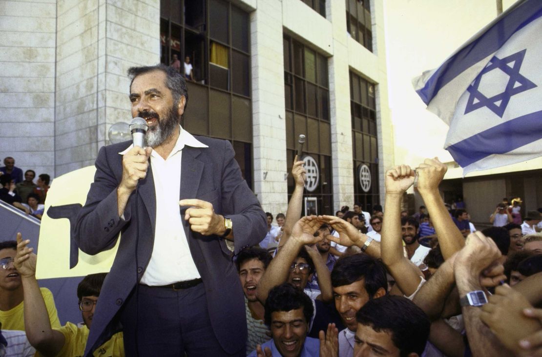 Rabbi Meir Kahane and his political party were banned from Israel's parliament for being racist and undemocratic.