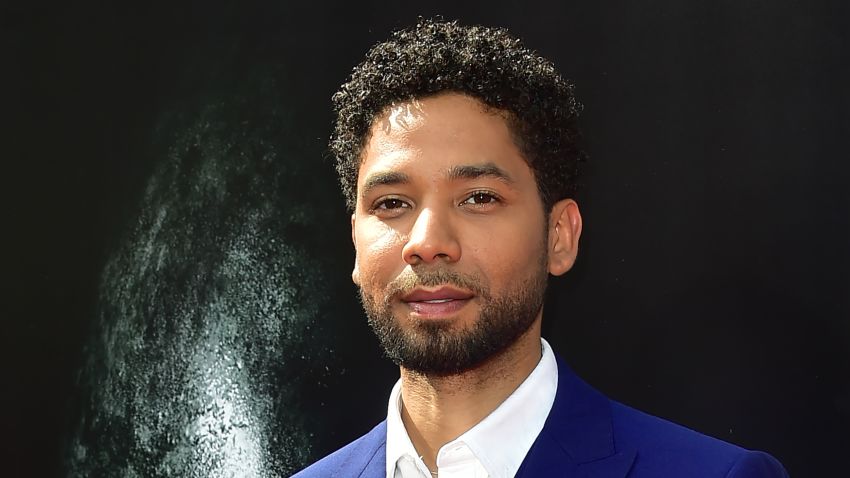From the cast of "Alien: Convenant," actor Jussie Smollett arrives on the red carpet ahead of Sir Ridley Scott's Hand and Footprint ceremony in front of the TCL Chinese Theater in Hollywood, California, on May 17, 2017.  / AFP PHOTO / FREDERIC J. BROWN        (Photo credit should read FREDERIC J. BROWN/AFP/Getty Images)