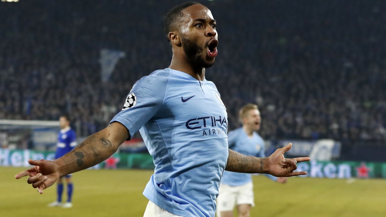 Manchester City's Raheem Sterling has been in scintillating form this season.