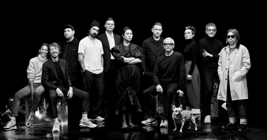 The 2019 Moncler Genius creative team.