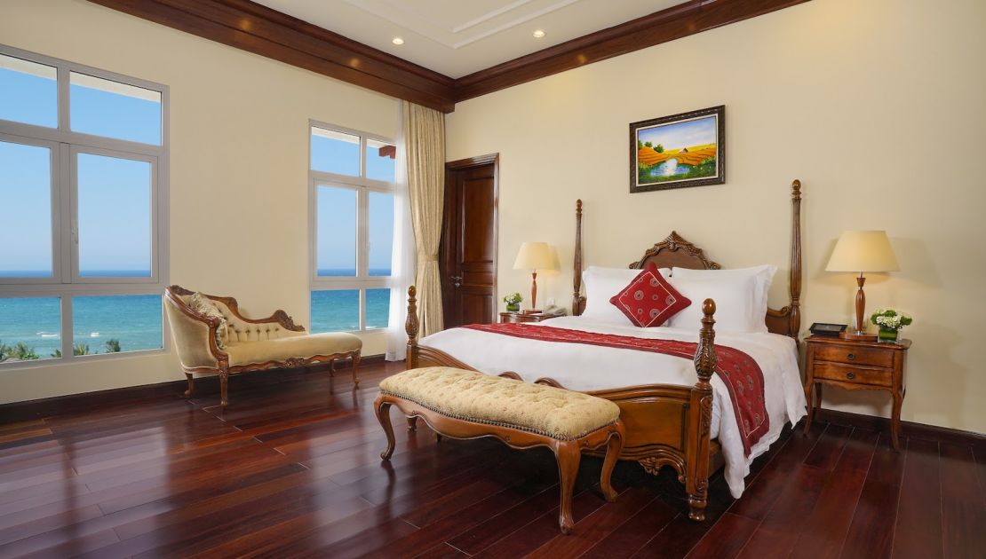 Vinpearl Premium Da Nang's rooms were inspired by 20th century France.
