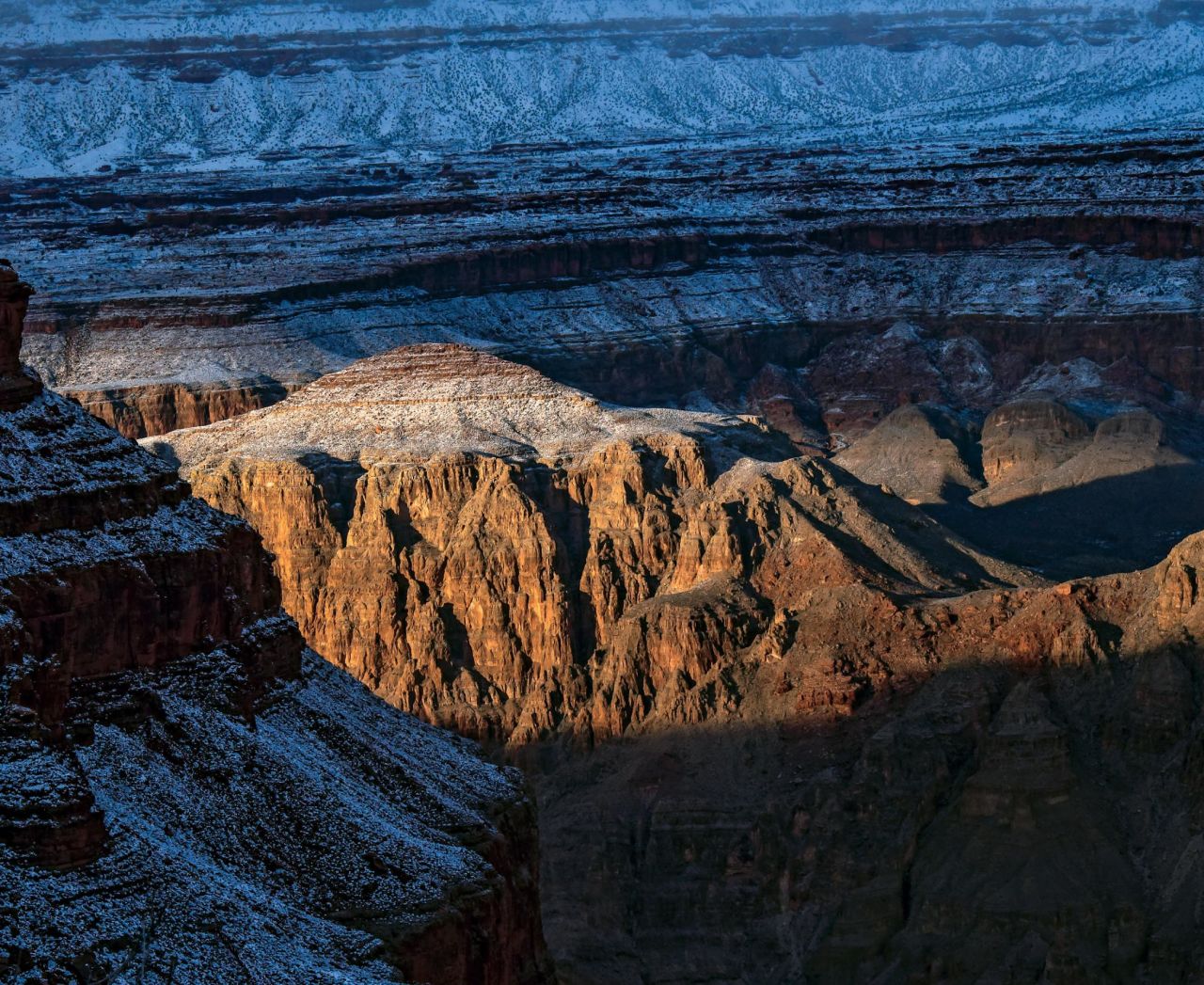 <strong>Grand Canyon National Park. </strong>As one of the nation's favorite national parks marks its centennial on February 26, 2019, adventure photographer and videographer Pete McBride decided to hike the length of the canyon to highlight threats to its existence. 