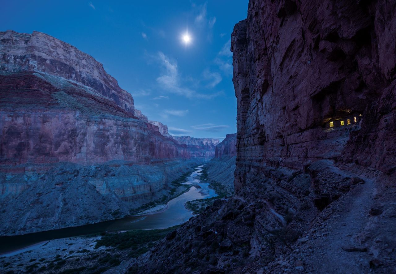 <strong>The sounds of the canyon. </strong>"As I would sit there either in the evening or in the morning, I would realize as I was looking at the stars, just how silent it was," McBride told CNN. He became<strong> </strong>infatuated with a world that defined by the level sound and silence. 