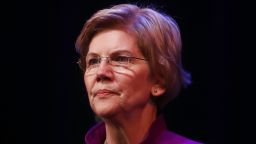 GLENDALE, CA - FEBRUARY 18:  U.S. Senator and Democratic presidential candidate Elizabeth Warren (D-MA) pauses while speaking at an organizing event on February 18, 2019 in Glendale, California. Warren is attempting to become the Democratic nominee in a crowded 2020 presidential field and is the first candidate to have a public campaign event in the metropolitan area of Los Angeles.  (Photo by Mario Tama/Getty Images)