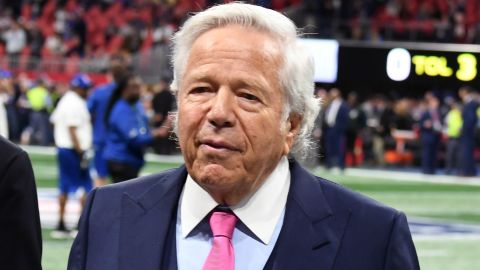 Two weeks after police stopped his car to confirm his identity, Robert Kraft's Patriots won another Super Bowl ring.