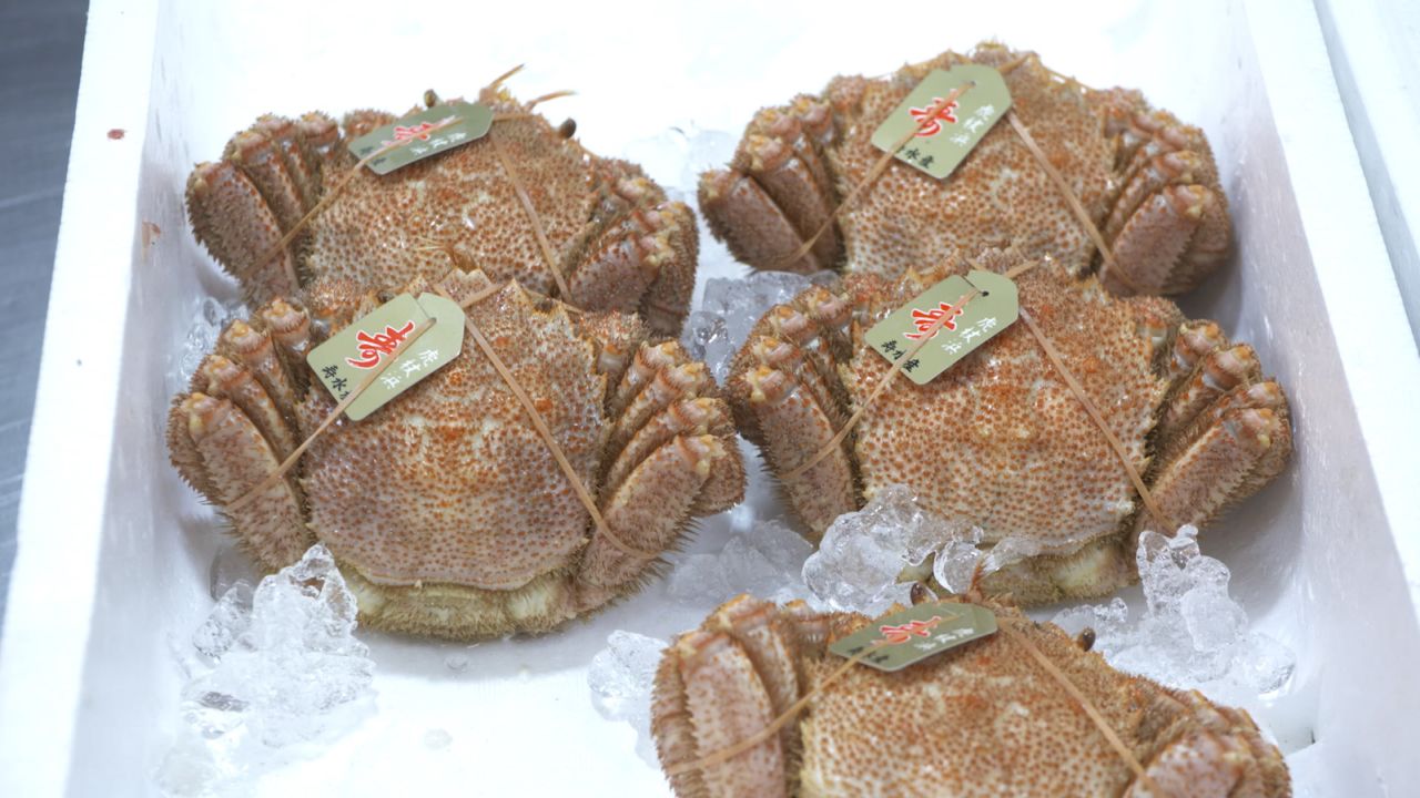 Furukawa, Aomori's central market, offers some of Japan's best seafood. 