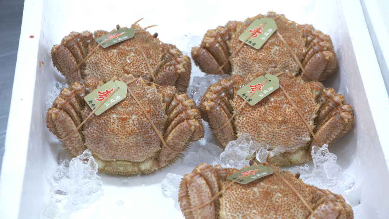 Furukawa, Aomori's central market, offers some of Japan's best seafood.
