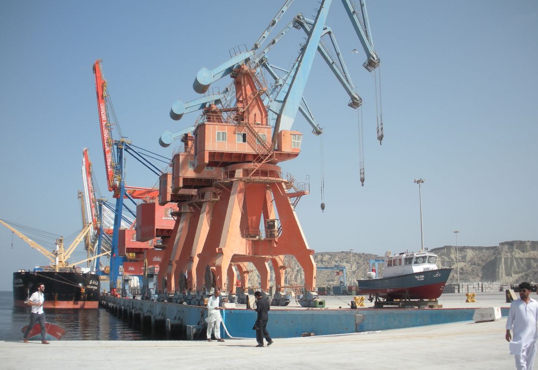 The Gwadar port is a key part of China's investment in Pakistan. 