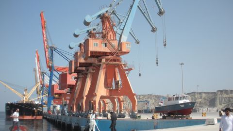 The Gwadar port is a key part of China's investment in Pakistan. 