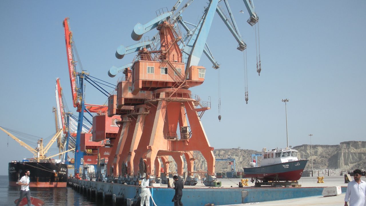 The Gwadar port is a key part of China's investment in Pakistan.