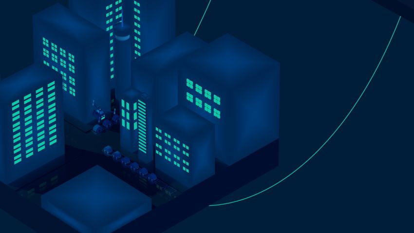 smart city animation
