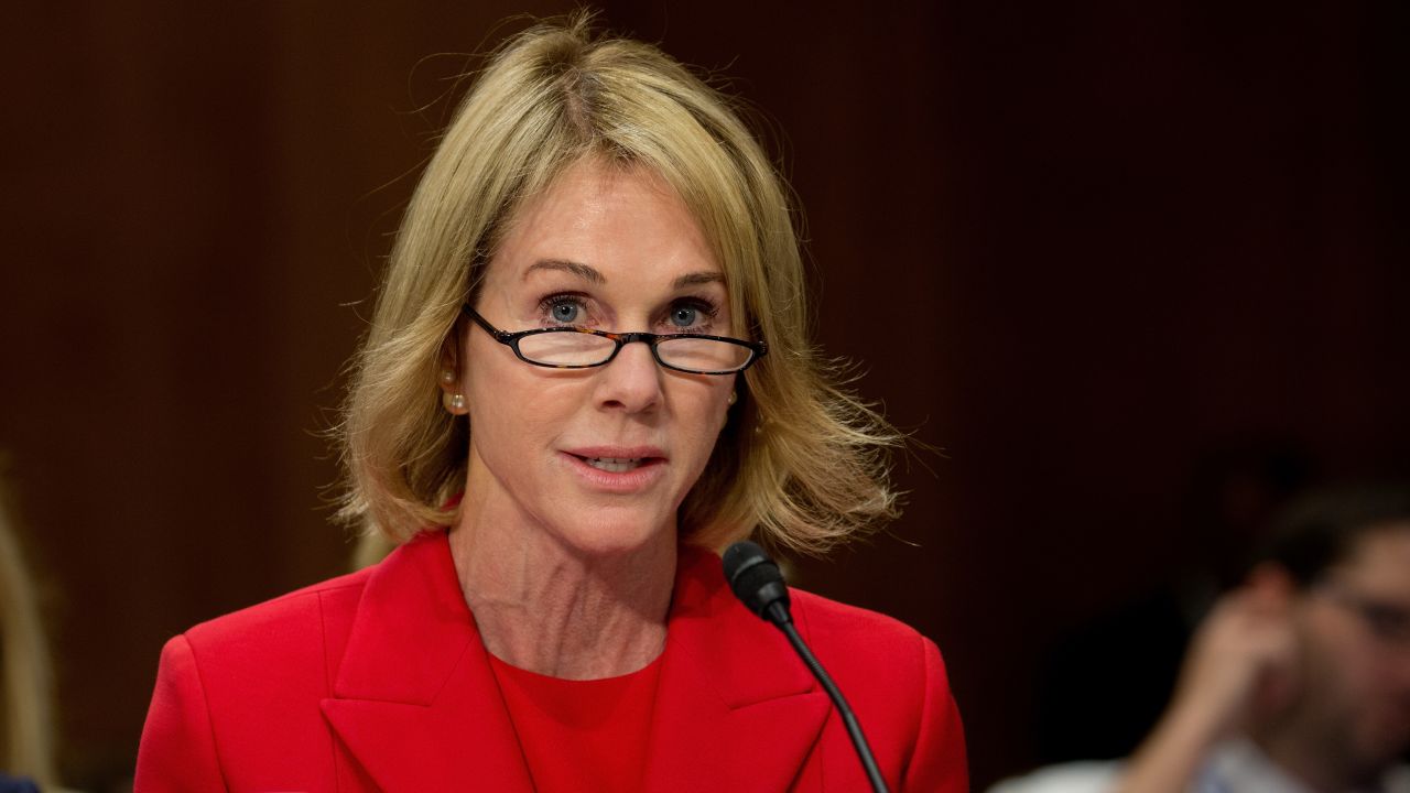 WASHINGTON, DC - JULY 20:  US Ambassador Nominee Kelly Craft on Capitol Hill on July 20, 2017 in Washington, DC.  (Photo by Tasos Katopodis/Getty Images for Kelly Craft)