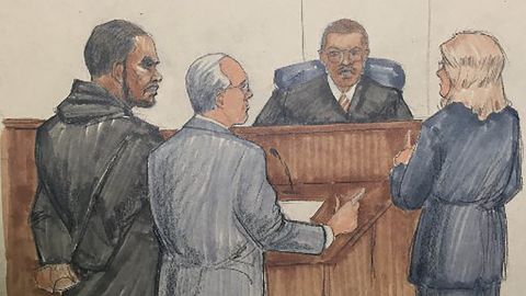 R. Kelly's bond was set for a total of $1 million on Saturday.
