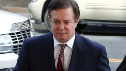 Former Trump campaign manager Paul Manafort arrives at the E. Barrett Prettyman U.S. Courthouse for a hearing on June 15, 2018 in Washington, DC.