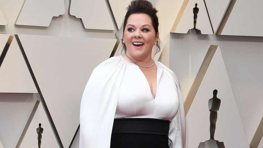 US actress Melissa McCarthy arrives for the 91st Annual Academy Awards at the Dolby Theatre in Hollywood, California on February 24, 2019. (Photo by Mark RALSTON / AFP)        (Photo credit should read MARK RALSTON/AFP/Getty Images)