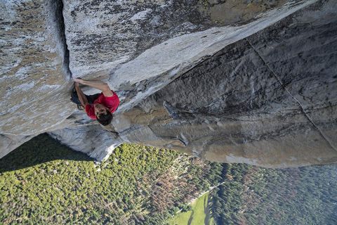 <strong>"Free Solo":</strong> This documentary following rock climber Alex Honnold on his quest to perform an epic free solo climb just won an Academy Award. <strong>(Hulu) </strong>