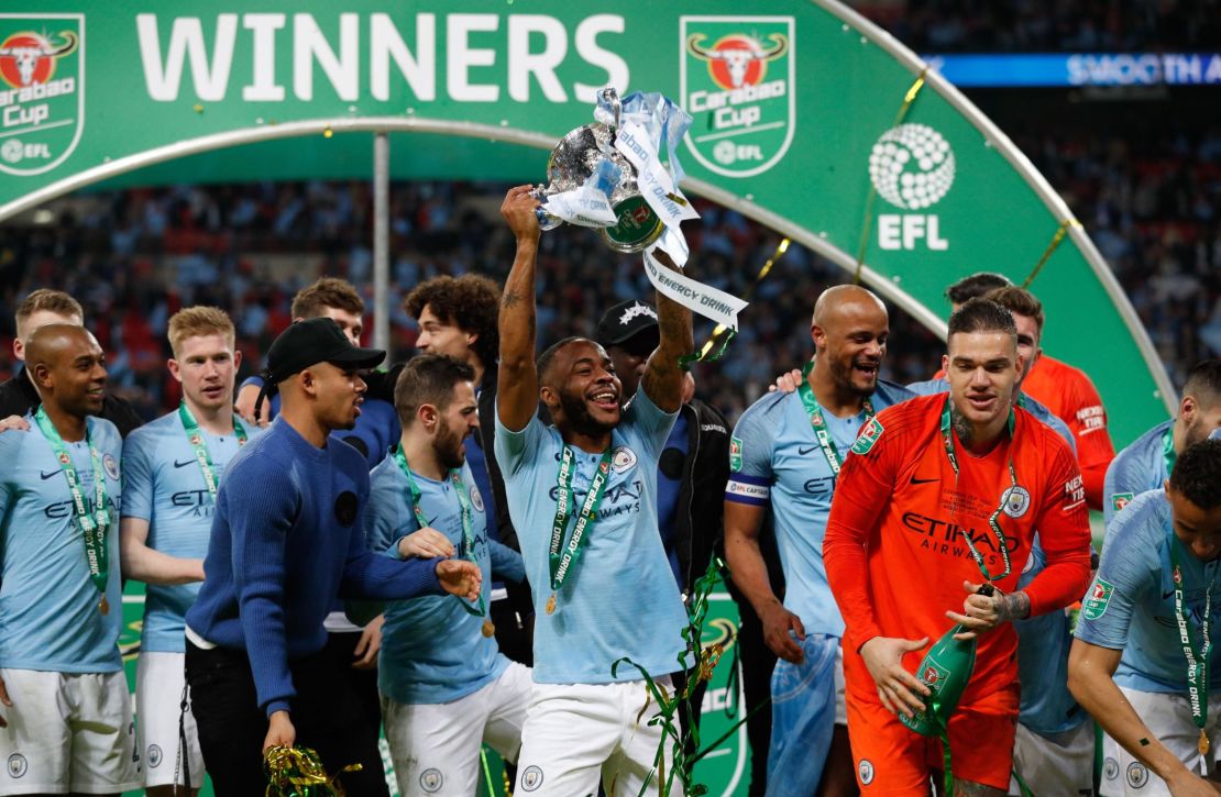 Manchester City retained the League Cup trophy and is still in the hunt for the quadruple. 