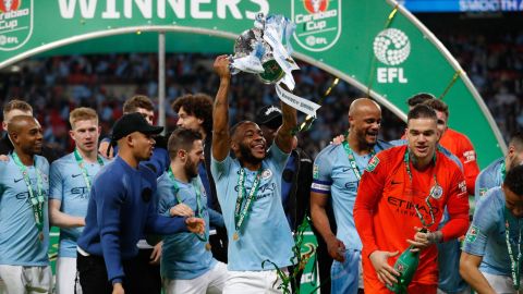 Manchester City retained the League Cup trophy and is still in the hunt for the quadruple.
