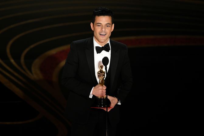 <strong>Rami Malek (2019):</strong> Rami Malek, who played late singer Freddie Mercury in the film "Bohemian Rhapsody," is just the second actor of Arab descent nominated for an Oscar, after "Lawrence of Arabia" star Omar Sharif. Malek is the first to win. "I am the son of immigrants from Egypt, a first-generation American," he said. "And part of my story is being written right now. And I could not be more grateful to each and every one of you, and everyone who believed in me for this moment. It's something I will treasure for the rest of my life."