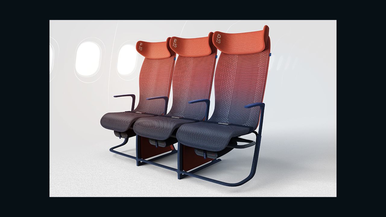 These new economy seat designs have been created by British company LAYER.