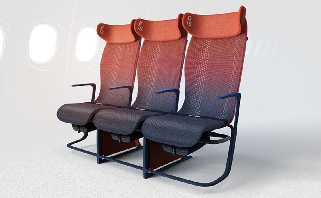 These new economy seat designs have been created by British company LAYER.