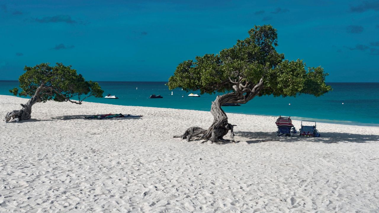 <strong>3. Eagle Beach, Aruba: </strong>This beautiful white sand beach was described as "private, quiet, serene and amazing" by a reviewer on TripAdvisor.