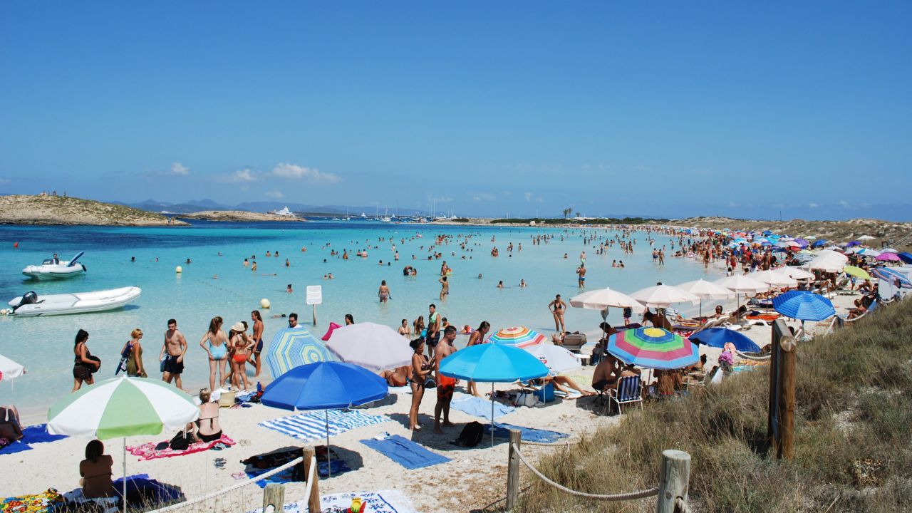 <strong>13. Playa de Ses Illetes, Formentera, Spain:</strong> Based on a narrow strip of land in the island of Formentera, Playa de Ses Illetes is praised for its spectacular views.