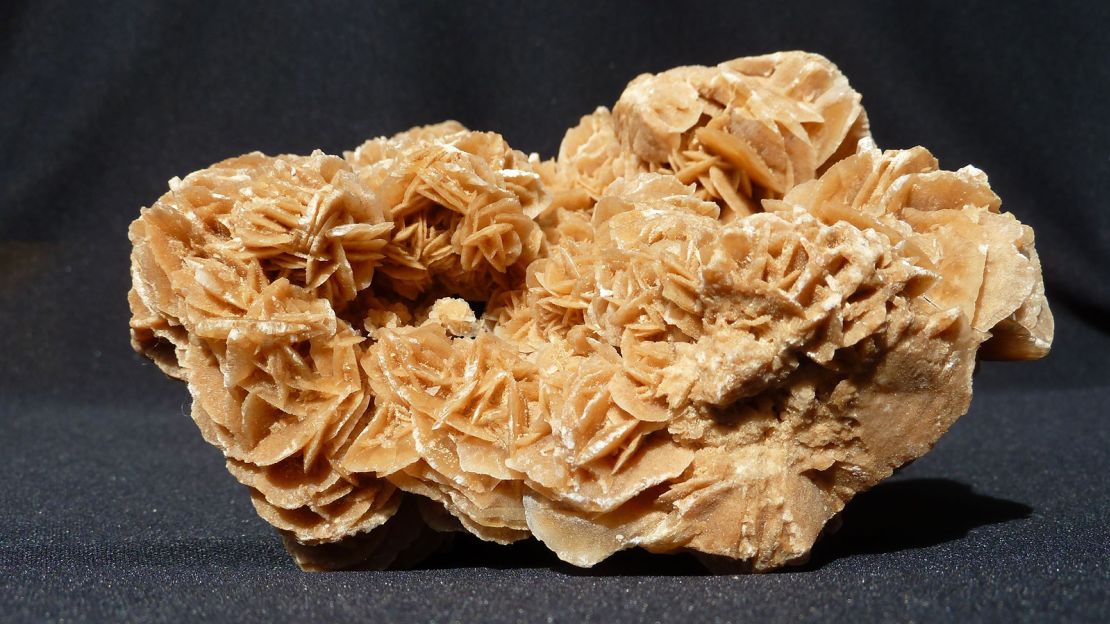 The desert rose is also known as "sand rose" and "rose rock."