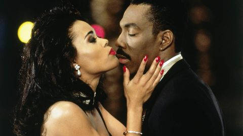 <strong>"Boomerang": </strong>Robin Givens and Eddie Murphy star in this film about an advertising executive and womanizer who has the tables turned on him. <strong>(Amazon Prime, Hulu) </strong>