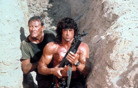 <strong>"Rambo III"</strong>: Sylvester Stallone reprises his role as Vietnam vet John Rambo in this action film that was part of a successful franchise. <strong>(Amazon Prime)</strong>