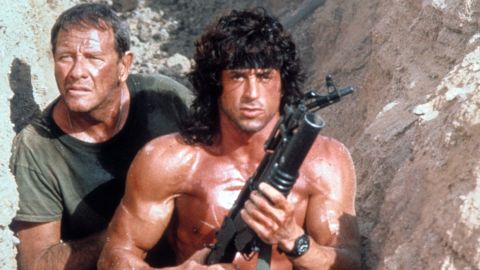 <strong>"Rambo III"</strong>: Sylvester Stallone reprises his role as Vietnam vet John Rambo in this action film that was part of a successful franchise. <strong>(Amazon Prime)</strong>