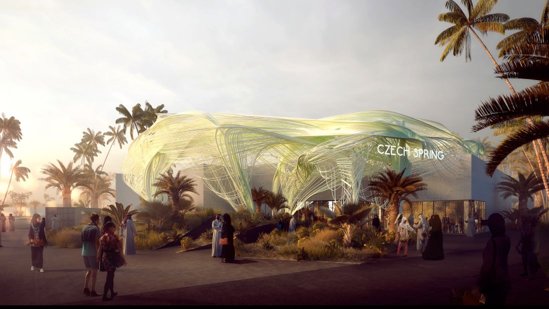 The pavilion design will feature an array of bioplastic pipes connected to the S.A.W.E.R system, combining form and function.