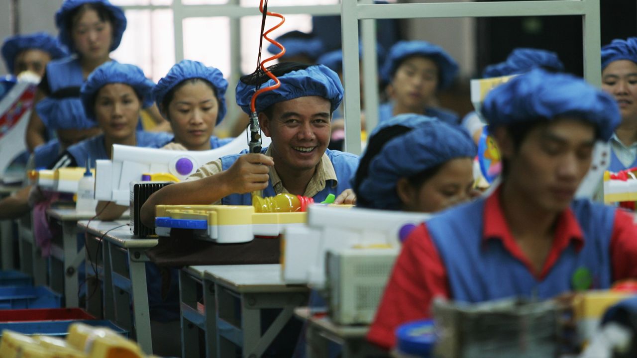 One fifth of the world's mobile phones are made in Dongguan.