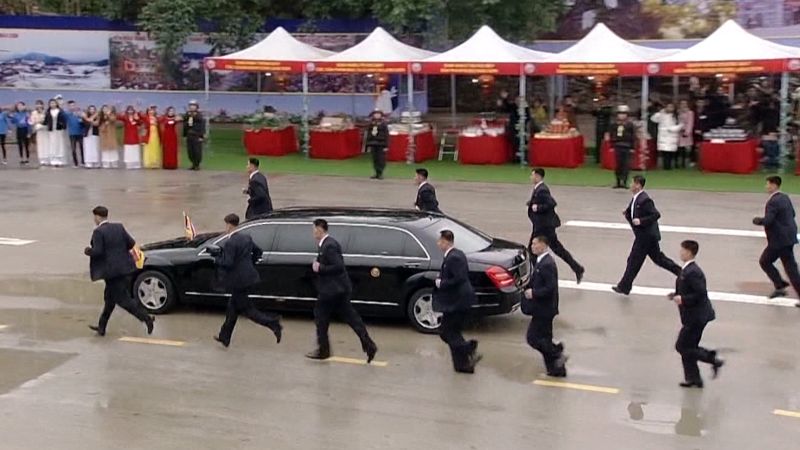Kim Jong-un hires 'briefcase-wielding bodyguards' after 'explosion