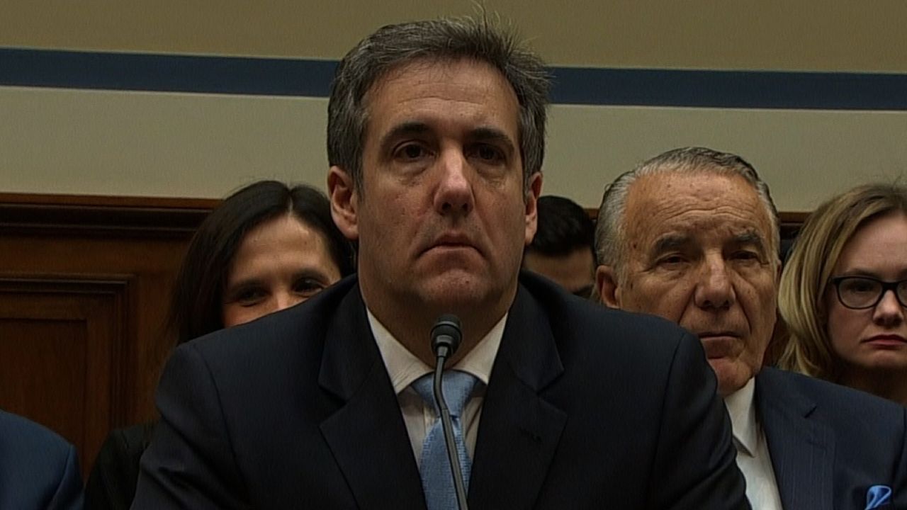 Michael Cohen testifies