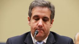 WASHINGTON, DC - FEBRUARY 27: Michael Cohen, former attorney and fixer for President Donald Trump, testifies before the House Oversight Committee on Capitol Hill February 27, 2019 in Washington, DC. Last year Cohen was sentenced to three years in prison and ordered to pay a $50,000 fine for tax evasion, making false statements to a financial institution, unlawful excessive campaign contributions and lying to Congress as part of special counsel Robert Mueller's investigation into Russian meddling in the 2016 presidential elections. (Photo by Chip Somodevilla/Getty Images)